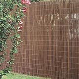 Weide-Sichtschutzzaun 180x300 cm – Natürliche Weidenmatte als Sichtschutz für Garten, Terrasse & Balkon