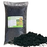 Premium BodenAKTIV-KONZENTRAT, Kraftvoller Bodenaktivator für einen gesunden und fruchtbaren Boden20 Liter, mit 50% wertvoller Pflanzenkohle, Biokohle, Typ: Terra Preta Schwarzerde