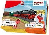 Märklin my world Startpackung Farm - 29344 Elektrischer Schlepptender-Lokomotive 55 cm mit echtem Wasserdampf und viel Zubehör - ferngesteuerte Modelleisenbahn & Dampflok für Kinder ab 3 Jahre