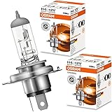 2x OSRAM H4 12V 60/55W Original Halogen PKW KFZ Glühlampe 64193 P43t