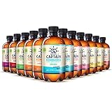 Gutsy Captain Kombucha - Kombucha Tee, Lebendige Kulturen, Keine Konservanten, Unpasteurisiert, Roh und Vegan - 12 x 400ml (Mix Box)