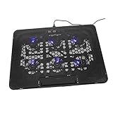 DOITOOL Laptop Kühlerständer Mit Einstellbaren Lüftern Ergonomischer Laptop Halter Für Laptops USB Geräuschloser Betrieb Zur Reduzierung Von Nacken