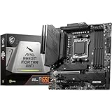 MSI MAG B650M Mortar WiFi Mainboard, Micro-ATX - Unterstützt AMD Ryzen 7000 Serie Prozessoren, AM5-12 Duet Rail 80A VRM, DDR5 Memory Boost 6400+MHz/OC, 2 X PCIe 4.0 X16, 2 X M.2 Gen4, Wi-Fi 6E