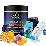 Shilajit Mumijo & Manuka Honig UMF 25 | Fruchtgummis mit Humin- & Fulvinsäure | Jetzt im Set als Dankeschön BITEFREE Beauty & Care Stick | USB-C für Android & iPhone 15/16