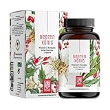 Vitamin C Komplex 180 Kapseln natürliches Vitamin C hochdosiert aus Acerola, Hagebutte & Camu Camu - Natürlich, pflanzlich, vegan und ohne Zusätze - 6 Monatsvorrat