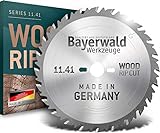 Bayerwald - HM Kreissägeblatt - 254 x 2.8/1.8 x 30 | FZ (18 Zähne) | Für Holz Längsschnitt (Weichholz, Hartholz, Exotenholz, Furniere)