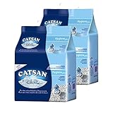 Catsan Hygiene nicht klumpendes Katzenstreu, 2 Packungen (2 x 20l)