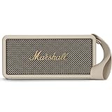 Marshall Middleton kabelloser tragbarer Bluetooth-Lautsprecher, über 20 Stunden tragbare Spielzeit, wasserfest IP67 – Crème