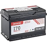 Accurat EFB Batterie I70-12V, 70Ah, 720A, Impulse, wartungsfrei - Autobatterie, Starterbatterie, Start-Stop Batterie für SUV, PKW, Lieferwagen