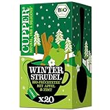 Cupper Bio-Früchtetee 'Winter Strudel', 20 ungebleichte Teebeutel, umweltfreundlich, fair gehandelt
