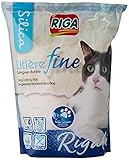 Riga - Rigalit Feinkörnig - Hyperabsorbierendes Katzenstreu Mineralischen Ursprungs - Silica-Gel - Feine Körnung - Geruchsabsorbierend - Bakterienhemmend 1.6 kg (1er Pack)