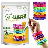 Mückit Mückenschutz Armband anti mücken Armband für Kinder und Erwachsene Mückenabwehr Mückenband Moskito Insektenschutz 18 Stück