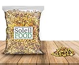 Soleilfood Pistazien ungesalzen geschält ohne Schale 0,5 kg Pistazienkerne feinste Qualität Gentechnikfrei