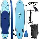 EXPLORER SUP Board Stand Up Paddle Surfboard aufblasbar Stand Up Paddling ISUP ALF2 320 cm