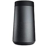 Bose SoundLink Revolve, tragbarer Bluetooth - Lautsprecher (mit kabellosem 360°-Surround-Sound), Schwarz