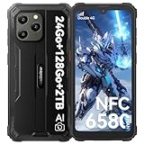 Blackview BV5300 Plus Outdoor Handy Ohne Vertrag-24GB+128GB/TF 2TB, 6580mAh Akku, 6.1' HD+, 13MP, 4G Dual SIM Outdoor Smartphone, NFC/OTG/GPS/Face ID/Handschuh-Modus/IP69K/2 Jahre Garantie