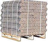 Holzbriketts Nestro 300kg Hartholz Briketts Kamin Ofen Brikett Brennholz Heizbriketts aus Buche &/oder Eiche 30x10kg=300kg Palette Nestro Brikett Rund (ENERGIE KIENBACHER BRENNHOLZ, BRIKETTS & CO.)