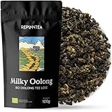 Bio Milky Oolong Tee (100g) | Premium Oolong Tee lose mit cremig-süßen Milchnoten | Sanfte Teespezialität | REPLANTEA