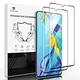 Schutzfolie für Panzerglas für Huawei P30 Pro / New Edition, (2 Stück) 9H Härte Anti-Kratzen Folie, 3D-Volle Bedeckung Keine Blasen, HD Klar Panzerfolie Displayschutz Schutzglas für Huawei P30 Pro - 1