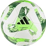 Adidas HT2421 TIRO Match Recreational Soccer Ball Unisex Adult White/Team Green/Team solar Green/Black Größe 5