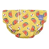 Bambino Mio , revolutionäre wiederverwendbare Schwimmwindel für Babys und Kleinkinder, Jungen und Mädchen, Milde Melone, XL (2 Jahre+), 1 stück