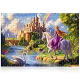 Camptrip Puzzle 1000 Teile Erwachsene, Prinzessin Klassische Puzzles Anspruchsvoll, Puzzle für Kinder und Erwachsene