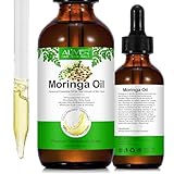 Moringa Öl Für Haarwachstum, Bio-Moringa-Öl Für Die Haut, 100% Natürlich, Kaltgepresstes Moringa-Öl, Für Das Gesicht, Reduziert Fältchen, Hellt Den Hautton Auf, Haarwachstum Nourishing 60Ml