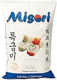 MISORI Calrose Reis / Sushi Reis; Premium Qualität, 1er Pack (1 x 10 kg Packung)