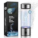 IUHFSIFS Neuer Wasserstoff Wasserflasche【SPE-Technologie der zweiten Generation】 3000PPB Hydrogen Water Bottle Mit TOP SPE PEM-Technik, Wasseraufbereitung in 3 Minuten 450M