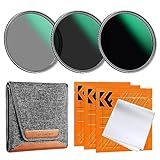 K&F Concept Nano D-Serie ND Filterset 67mm ND8+ND64+ND1000 Filter Neutral Graufilter Set
