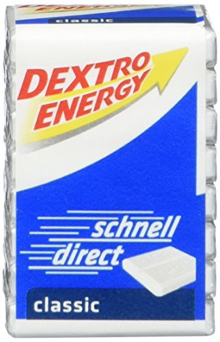 Dextro Energy Würfel Classic | Dextrose-Täfelchen | Schnell verfügbarer Traubenzucker im praktischen Format | Geeignet für den Alltag & Sport, 46g