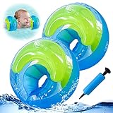 Schwimmflügel, Schwimmflügel Kinder 1-4 Jahre, Swimsafe Gerät Schwimmhilfe Gerät für Anfänger für Mädchen Jungen, Empfohlenes Gewicht (S für 6-25kg （20-25cm）)