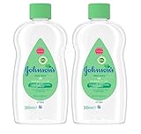 Johnson's Baby - Öl mit Aloe Vera für Babys 500 ml x 2 Einheiten - Pack Promoo