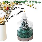 Konische Kerze für Weihnachtsbaum, Duftkerzen für Partys, Winterduftkerzen, Weihnachtsornamente – konische Weihnachtsbaumkerze, kleine Tischdekoration