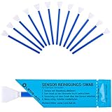 Lens-Aid Sensor Cleaning Swabs zur Reinigung von MFT Kamera Sensoren: 12x Mikrofaser Cleaning Swab 12 mm einzeln verpackt