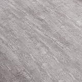 NEU.HOLZ SPC Klickboden Aldire klick Vinylboden 22,326 m² Bodenfliesen 120 St. Klickfliesen Steinoptik je 61 x 30,5 cm Bodenbelag wasserbeständig Stonegrey