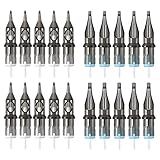 Tatooine Tattoo Cartridge Nadeln - 20PCS Mixed Needles 3RL 5RL 5M1 7M1 Permanent Make-up Round Liner Shader Magnum für Tattoo Supplies Cartridge Machine Pens