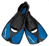 Aqua Speed Flossen Schwimmtraining kurz Erwachsene | Kurzflossen | Taucherflossen | Schwimmflossen | Schnorchelflossen | Trainingsflossen | Tauchen | Gr. 44/45 | Action