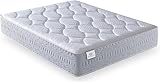 NATURELITS Taschenfederkernmatratze, 80 x 190 cm, wendbar, für Winter/Sommer, Einzelbett, milbendicht und atmungsaktiv, Flexicell-Kern, mittlere Härte, Modell Nature Höhe 32 cm