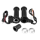 Motorrad Lenkergriffe, 1 Paar 22mm 7/8' Motorrad Universal Elektrisch Warm Beheizt Warm Lenkergriffe