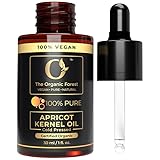 Organic Apricot Kernel Oil | Moisturizer for Oily Skin | Cold Pressed Apricot Skin Therapy Oil & Massage |