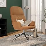 LIANGDONFC ohrensessel Vintage、kinosesselRelaxsessel Taupe Wildleder-OptikWohnzimmer, Büro,