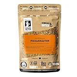 Bremer Gewürzhandel Pizzakräuter, fein geschrotet, Gewürzmischung für klassische italienische Pizza, mediterrane Aromen, 75g