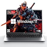 KAIGERR 2025 Laptop, Laptop mit AMD Ryzen 7 6800H (8C/16T, bis zu 4.7GHz), 16GB DDR5 512GB NVMe SSD Laptop Computer, 16 Zoll FHD Display, WiFi 6, Backlit KB