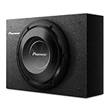 Pioneer TS-A2000LB Passiv Subwoofer, leistungsstarker Gehäuse Subwoofer mit 700 W Maximalleistung, 20 cm, IMPP Membran, schwarz, Kontinuierliche Ausgangsleistung 250 W
