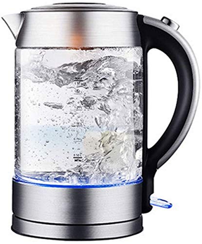 NIVOK Elektrischer Wasserkocher-Farbglaskessel Mit Einer Led
