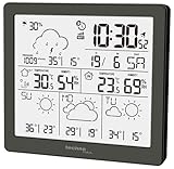 WD2200 - Wetterstation mit 3 Tage Wettervorhersage, Inklusive Außensender, Daten auf der Station und auf dem Handy (App direct weather)