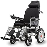 CASEGO Smart Elektro-Rollstuhl, ältere Menschen, Roller, Aluminiumlegierung, Rahmen, langlebig, leicht, faltbar, für Haushalt und Freizeit (B)