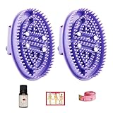 Massagepinsel Für Bauch, Meridian -Massagebürste, Anregendes Werkzeug Ergonomische Peeling, Ganzkörperentspannungsinstrument Für Post -Training -Spa -Gesichtszellulite Senior Hals Rücken Schulterbein