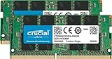 Crucial RAM CT2K32G4SFD832A 64GB (2x32GB) DDR4 3200MHz CL22 (2933MHz oder 2666MHz) Laptop Arbeitsspeicher Kit